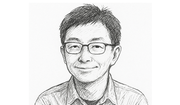 Web制作者 澤江雄一の似顔絵イラスト